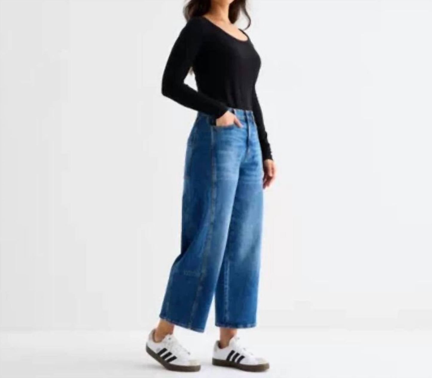 Highest Rise Barrel Jean